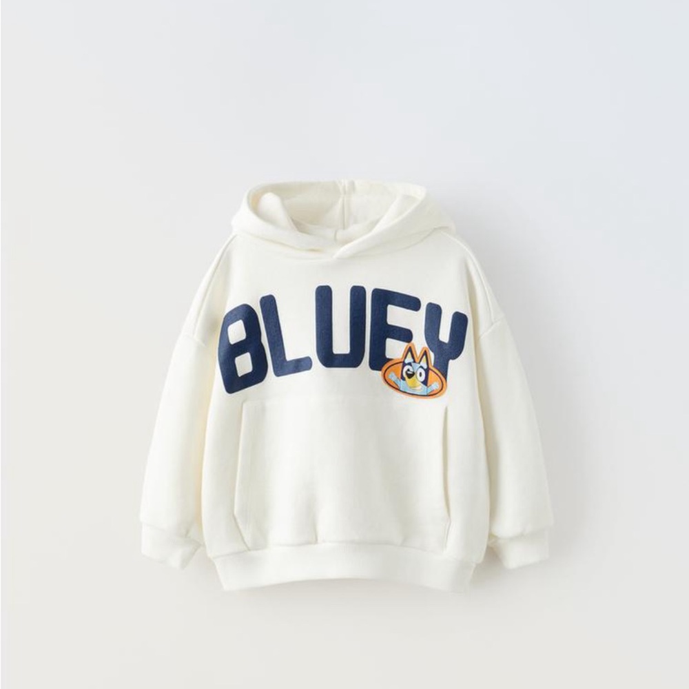Zara Bluey Pullover Hoodie 🤍